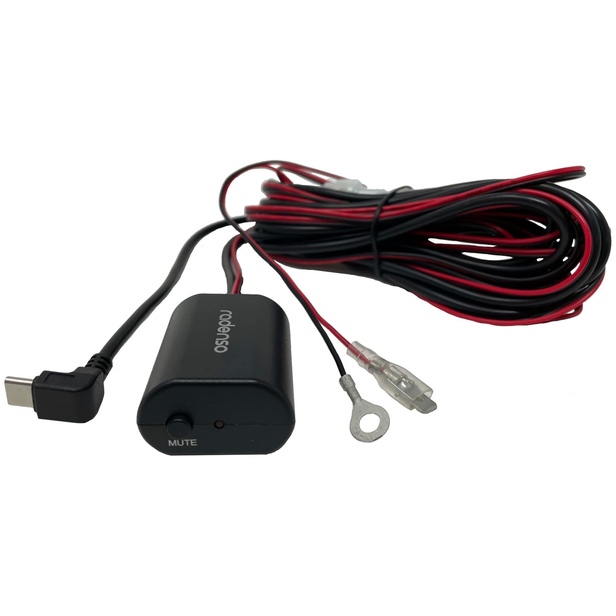Radenso USB-C Direct Wire Kit with Mute Button - Compatible with DS1 and Theia Radar Detectors