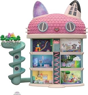 Star Cutouts SC4277 Gabby's Dollhouse Star Mini Cardboard Cut Out Ideal for Birthdays, Parties & Gifts