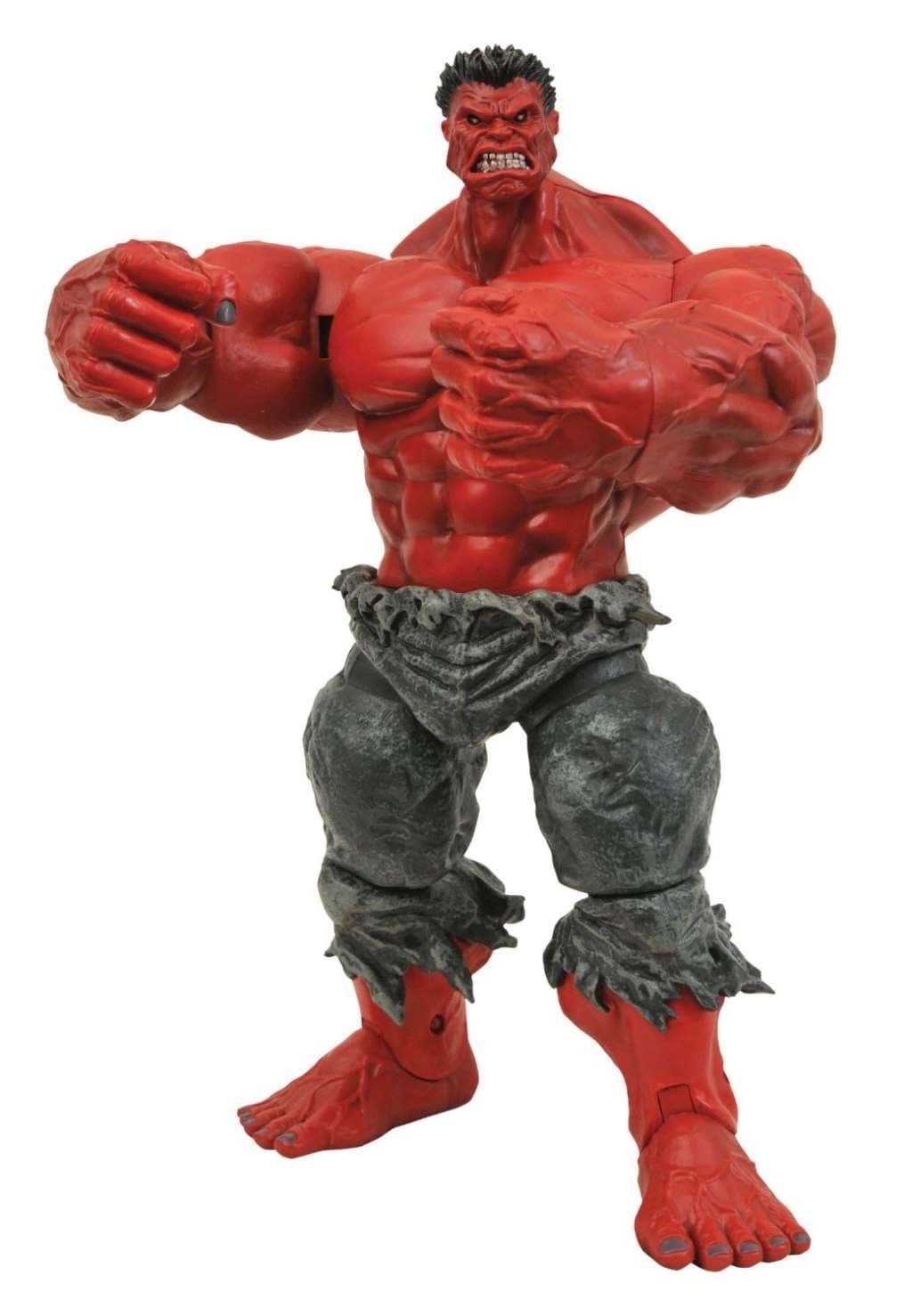 Diamond Select Marvel Select Red Hulk Action Figure, Multi Color