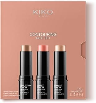 Contouring Face Set 01| Make-Up Kit With 3 Sticks: Blush, Highlight And Face Contour