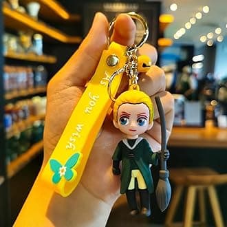 Penny Wise® Cute 3D Har Pot Keychain Figure & Bag Charm | Comes With A Hook & Hand Strap | Kids Collectible | Ideal For Girls Return Gifts | Trendy Deisgn | Single Piece