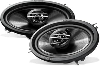 Pioneer Ts-G4620s G-Series 4" X 6" 200-Watt 2-Way Coaxial Speakers 8.30in. x 6.90in. x 2.60in, Black, TSG4620S