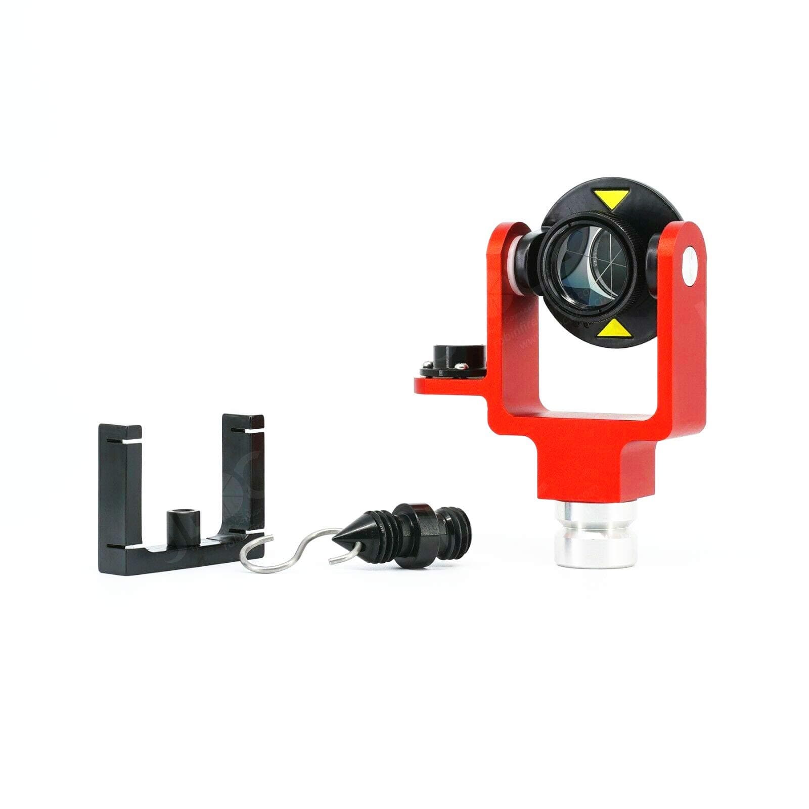 Mini Prism Reflector Peanut Prism System Kit For Topcon Trimble Total Stations Soft Bag offset 0/-30 mm (beside)