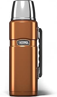 Thermos 170287 Stainless King Flask, Copper, 1.2L