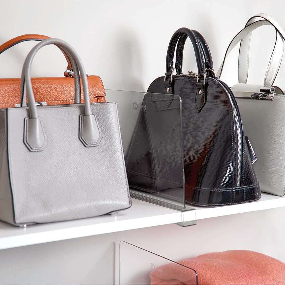 InterDesignThe Home Edit Shelf Divider, Clear