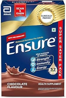 No 1 Nutritional Supplement Drink in the world, 32 nutrients High Protein,Calcium,Vit D, Chocolate 950g