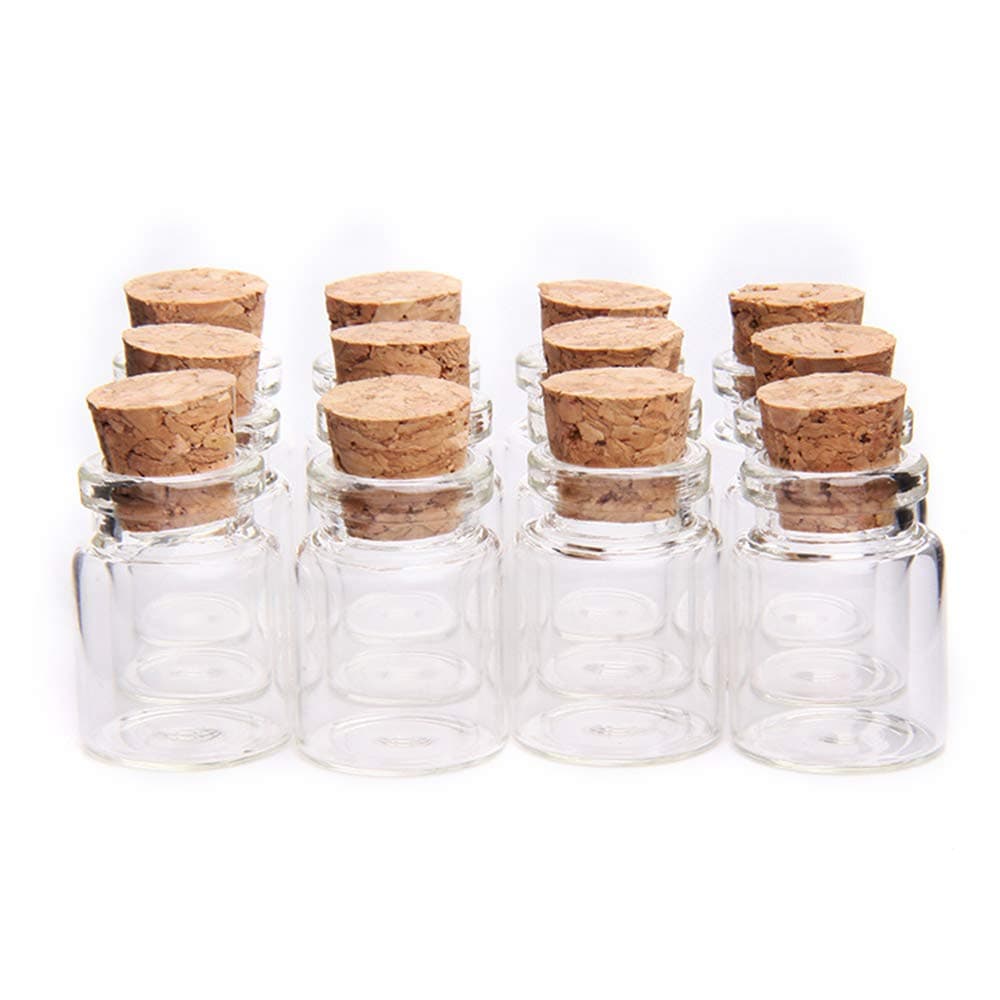 Glass Bottles with Cork