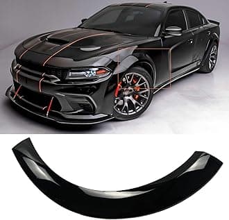 WideBody Front Fender Flare for Dodge Charger SRT Hellcat Widebody/Scat Pack Widebody 2020 2021 2022 2023 Replacement (Left Driver Side,Glossy Black)