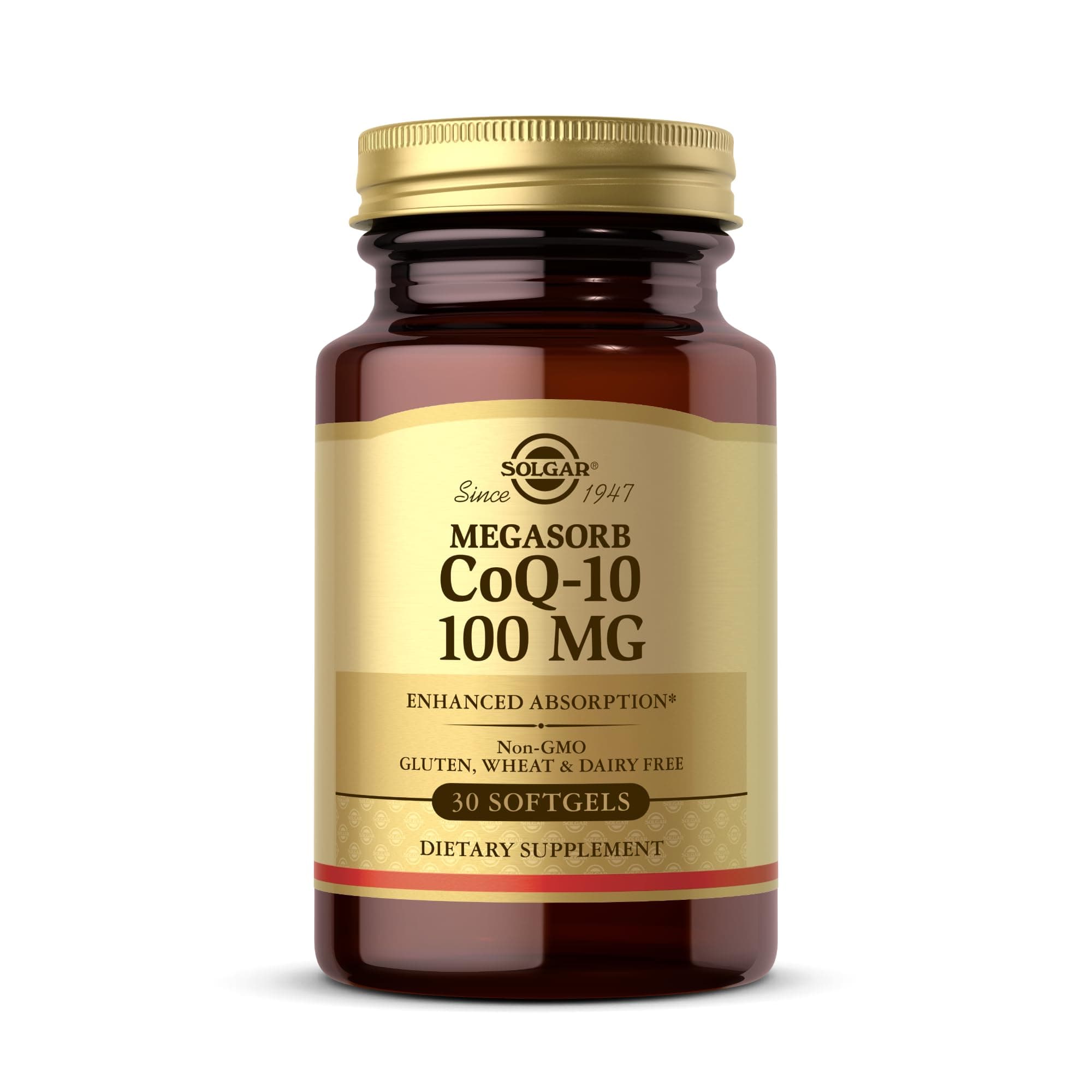 Solgar Coq-10 100 Mg, Softgels, 30 Count