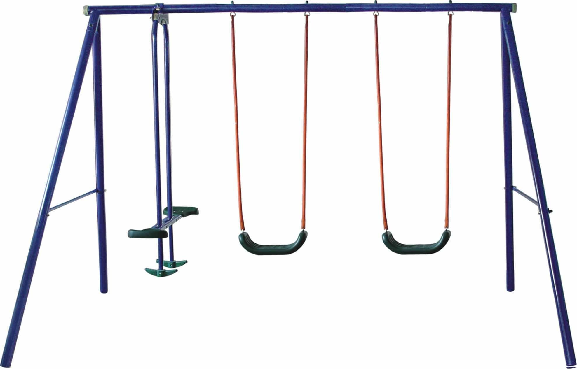 A-Frame Metal Swing Set