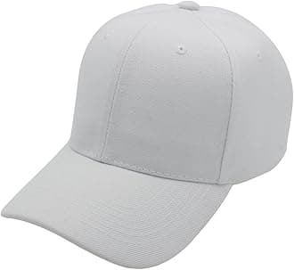 Baseball Cap Men Women - Classic Adjustable Plain Hat