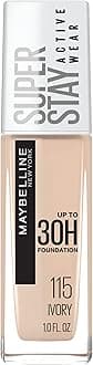 New York Super Stay Full Coverage Luminous Liquid Foundation For All Skin Types Makeup, Ivory, 1 Fluid Ounce - 29Ml, Pack Of 1