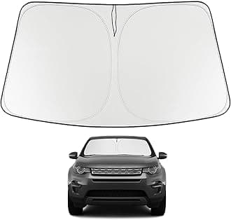 Proadsy 2026 Upgrade Front Windshield Sun Shade Foldable Sunshade Protector Custom Fit 2014-2019 Discovery Sport Accessories