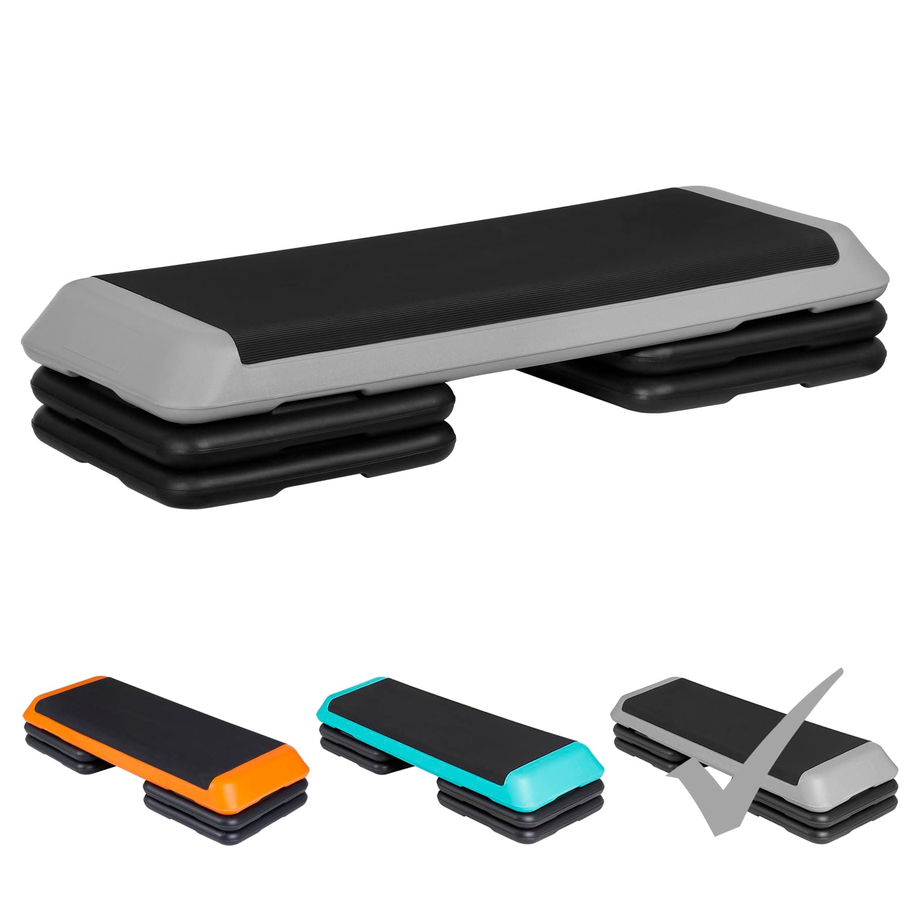 43" Workout Aerobic Exercise Step Platform