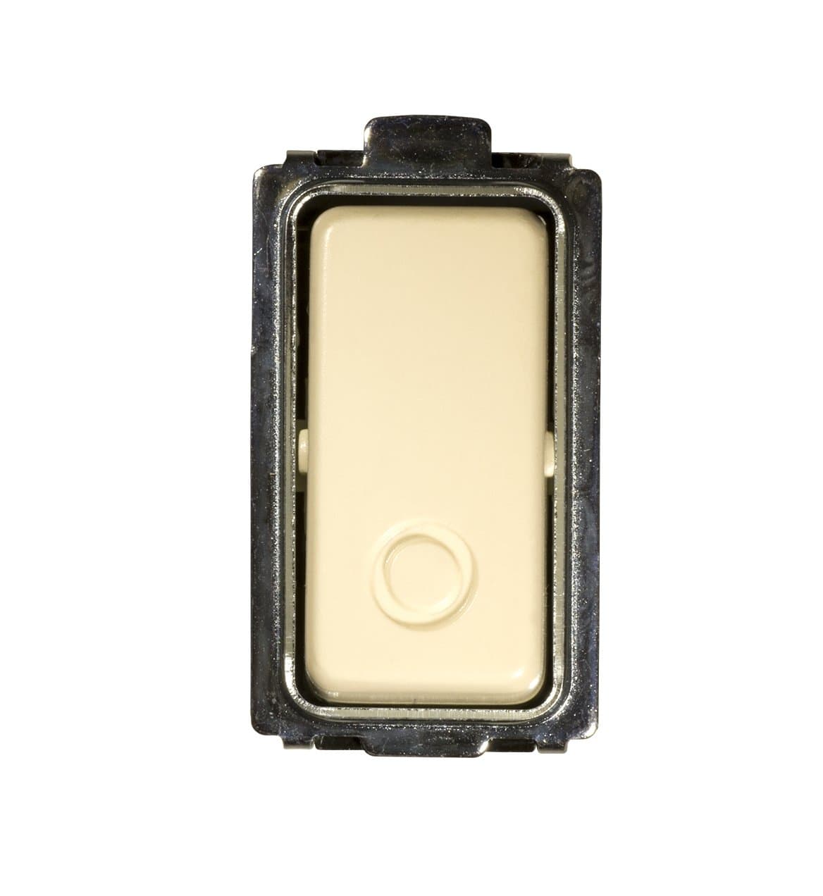 Button Single-Pole White. Series 'Laser' Compatible Series 'Magic' Bticino.