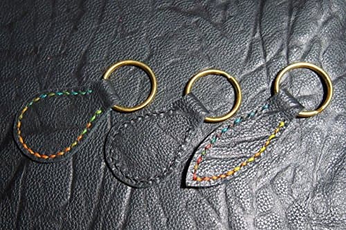 Handmade leather keychain Personalized Leather Keychain, Engraved keychain, Personalized leather key fob