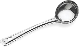 Crystal Stainless Steel Ladle, Silver