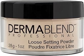 Loose Setting Powder, Cool Beige Face Powder Makeup for Light, Medium and Tan Skin Tones, Mattifying Finish and Shine Control, 1oz