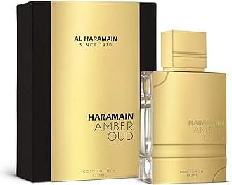 Al Harmain amber oud gold edition unisex 4.0 Ounce eau de parfum spray, 4.0 Ounce