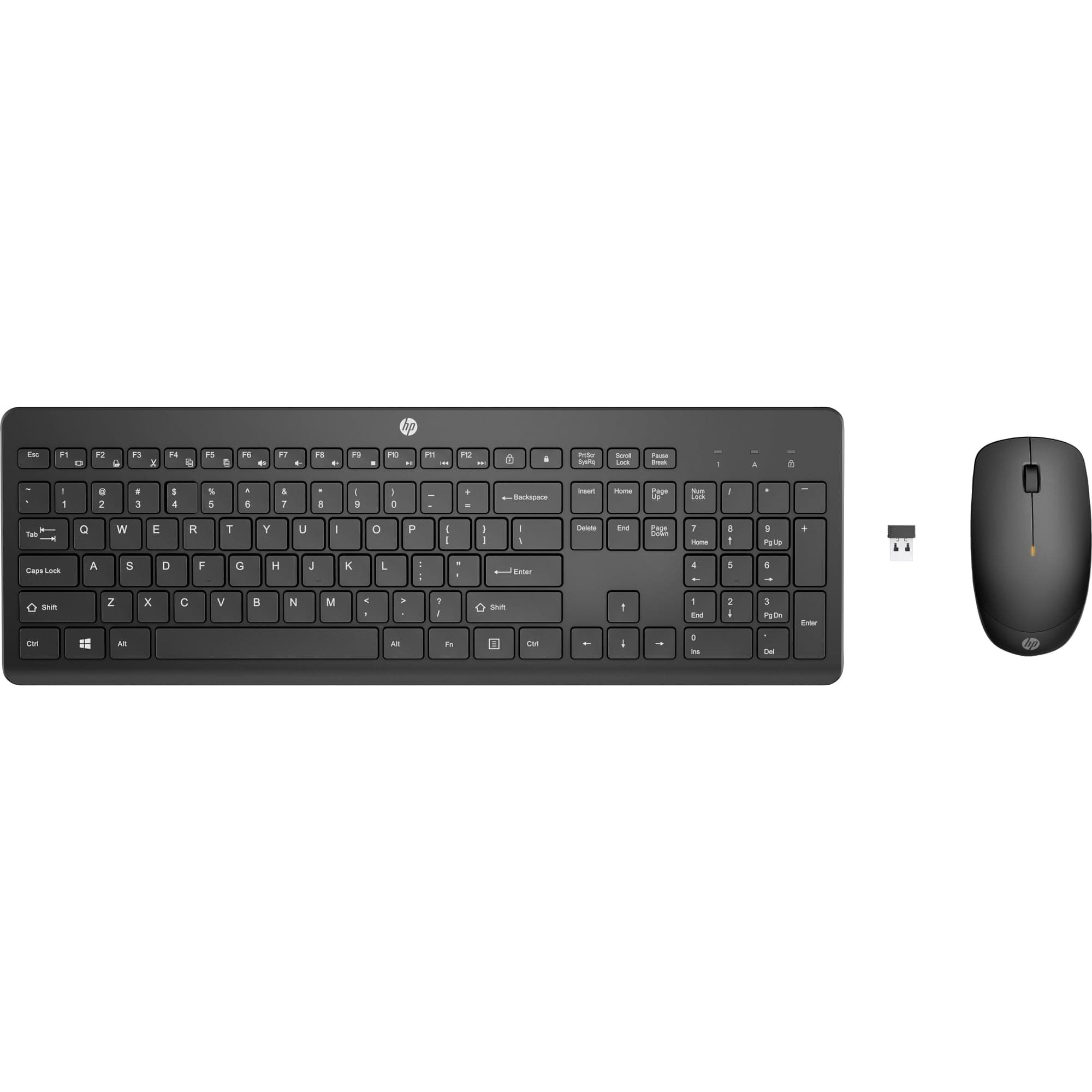 235 Wireless Mouse and Keyboard Combo,Black