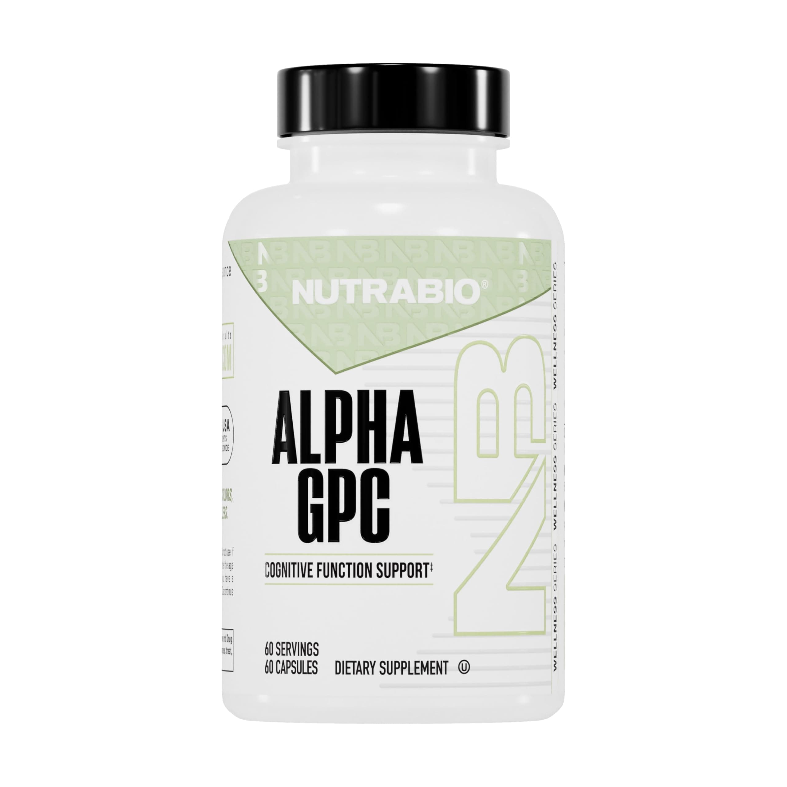 Alpha GPC, Brain Support & Improved Memory Function, 300mg - 60 Vegetable Capsules