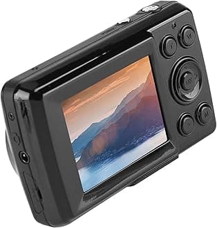 Mini Camcorder, HD Image Mini Camcorder, Easy to Install, Good Sensor, Meet the Demand of Home Photographers (Black)