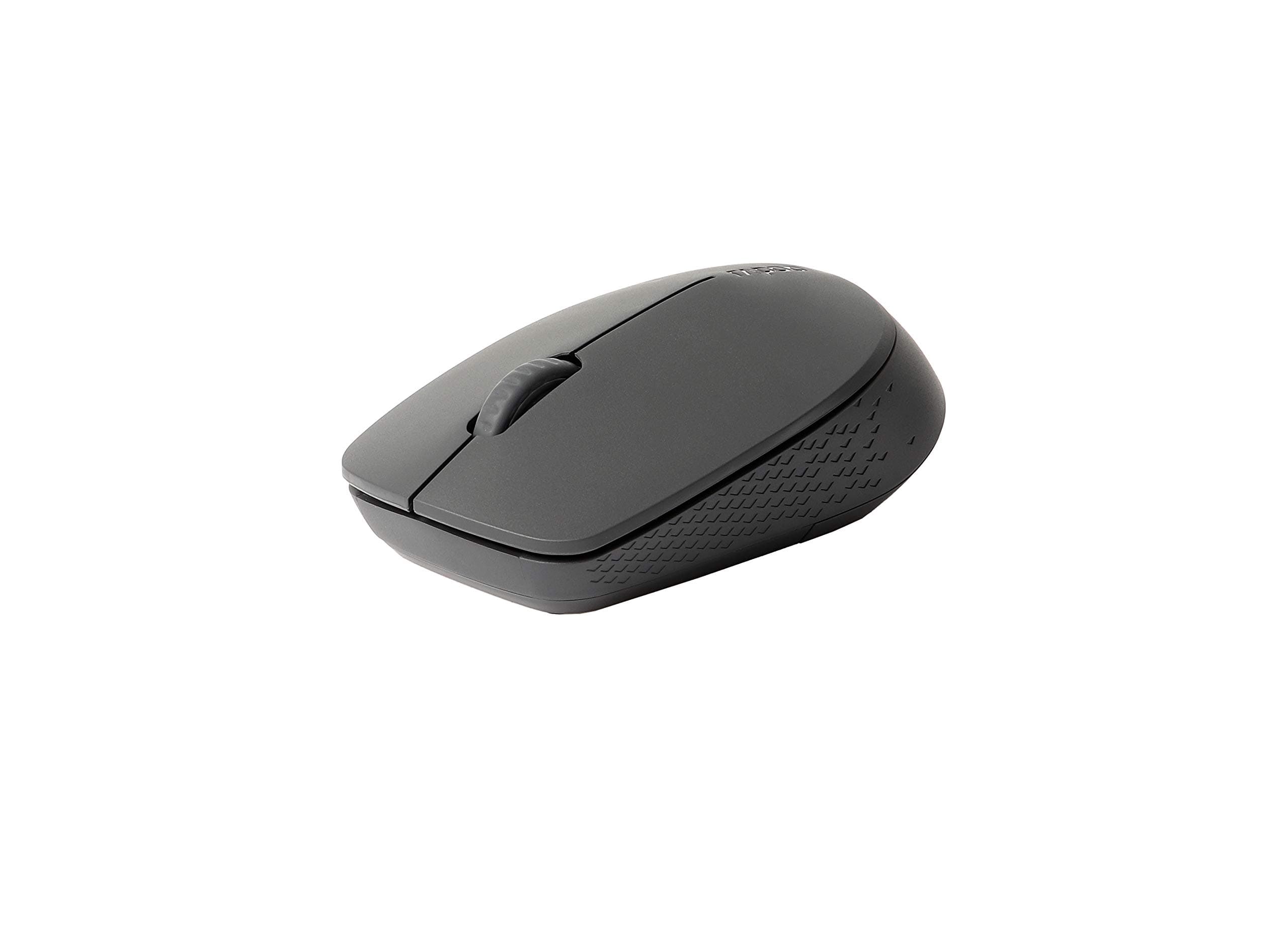 Rapoo M100 Multi-mode Wireless Silent Optical Mouse - Dark Grey, compact