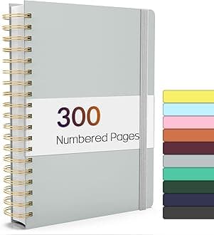 Forvencer A4 Spiral Notebook, Grey Unknown Binding