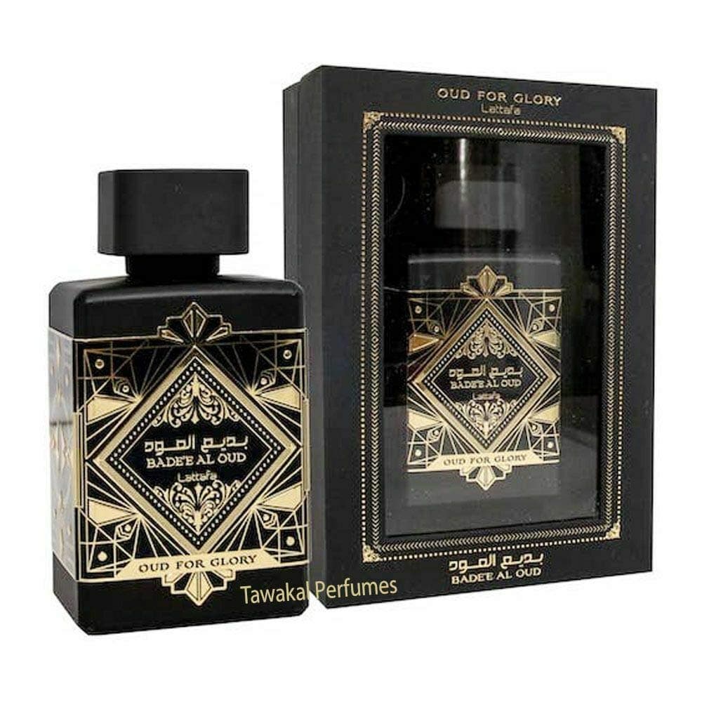 Lattafa Bade'e Al Oud Oud For Glory Eau De Parfum 100ml | Luxurious Long-Lasting Unisex Fragrance | Intense, Spicy & Woody Scent for Men & Women