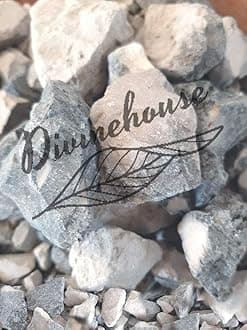 Divinehouse Nakumatt Indian Clay Organic Roasted Edible Smokey Khadi, Bhutado 400 g + 50 g with Chunks (Total 450 g, Grey)