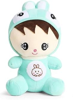 HUG 'n' FEEL SOFT TOYS – Rabbit Doll 25cm Soft Toy Plush Toy | Big Stuffed Animal | Ultra Soft, Huggable & Cuddly Gift for Kids, Girls, Boys | Perfect for Birthday, Valentine’s Day