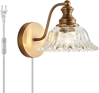 Plug in Vanity Light Wall Sconces Farmhouse Bathroom Sconces