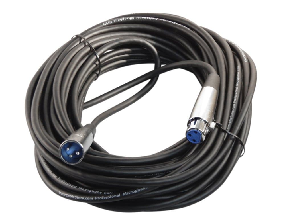 50 Foot XLR 3 Pin Microphone Cable