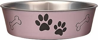 Loving Pets Metallic Bella Bowl, Extra Large, Grape