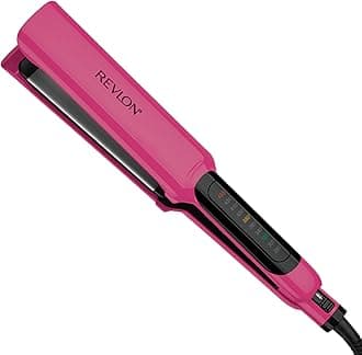 REVLON Smooth Brilliance Ceramic Extra Long Flat Iron, 1-1/2" inch