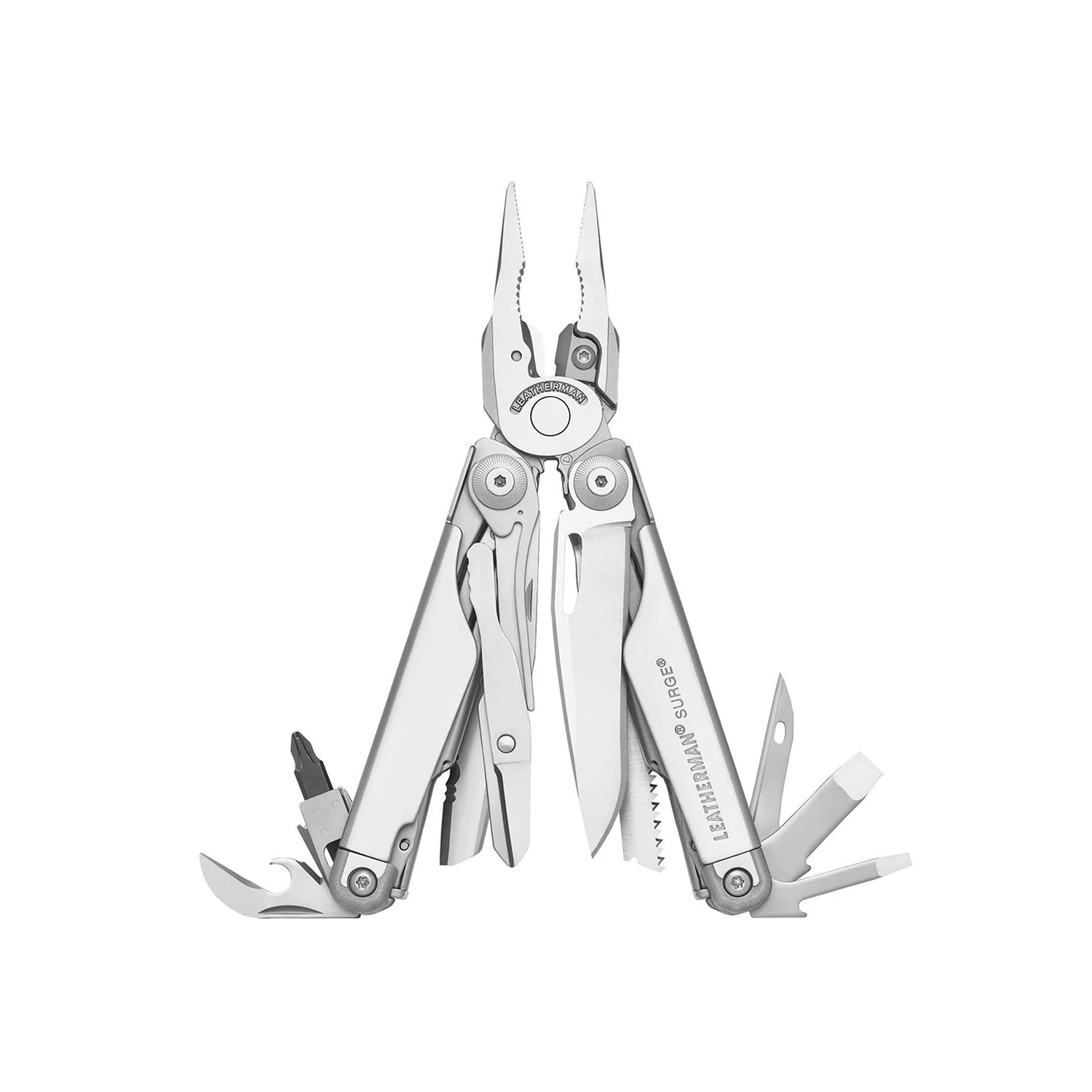 Surge Multi-Tool - 21 Heavy-Duty Tools with Blades, Stainless Steel