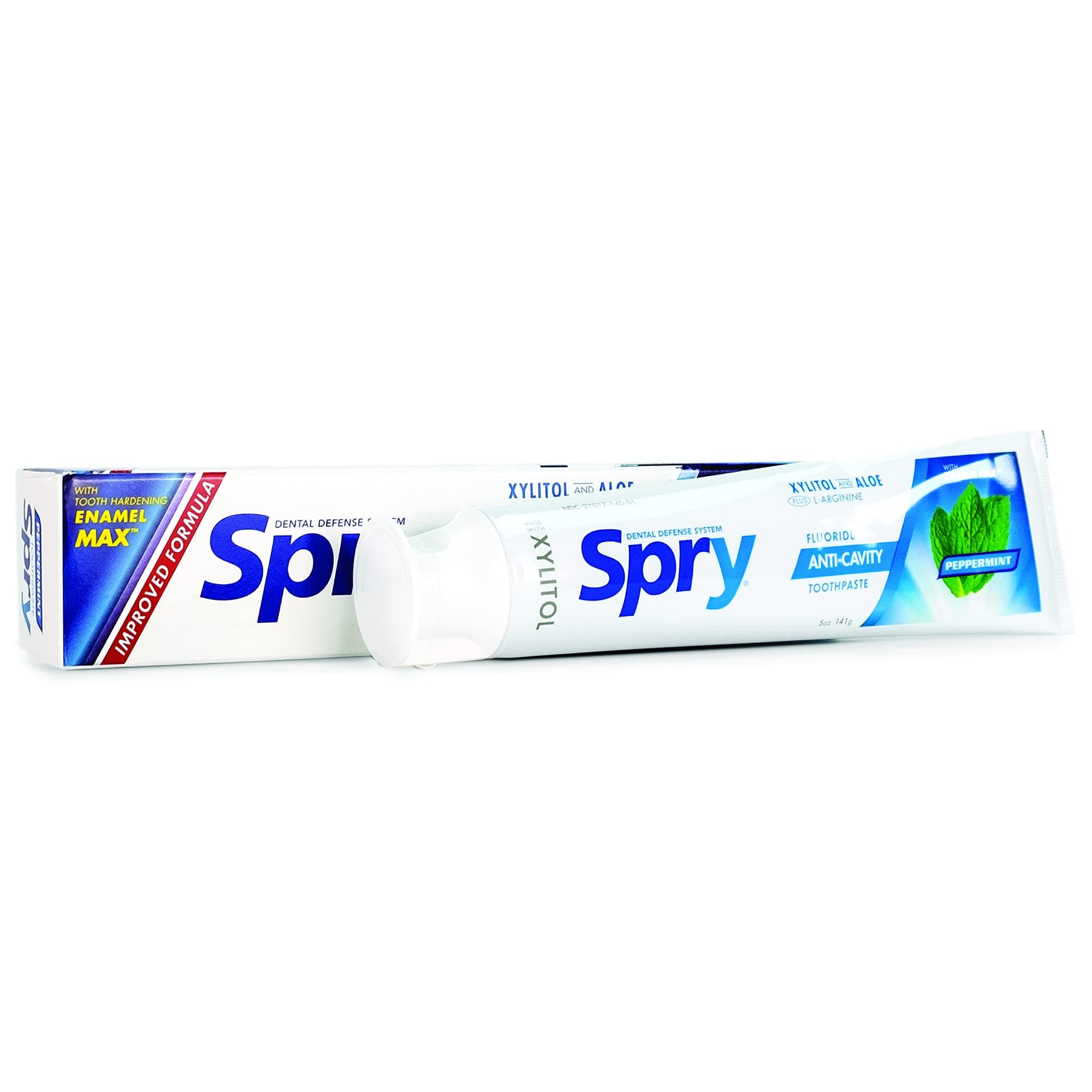 Spry Toothpaste Peppermint 4 oz (113 g) 4 Ounces