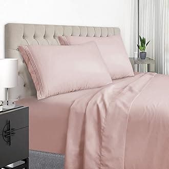 EaseHome Pink Bed Sheets Set Twin Size -Girls Twin Size Deep Pocket to 18 inches Mattress 3 Piece - Premium Bedding Sheets & Pillowcases Collection - Extra Soft