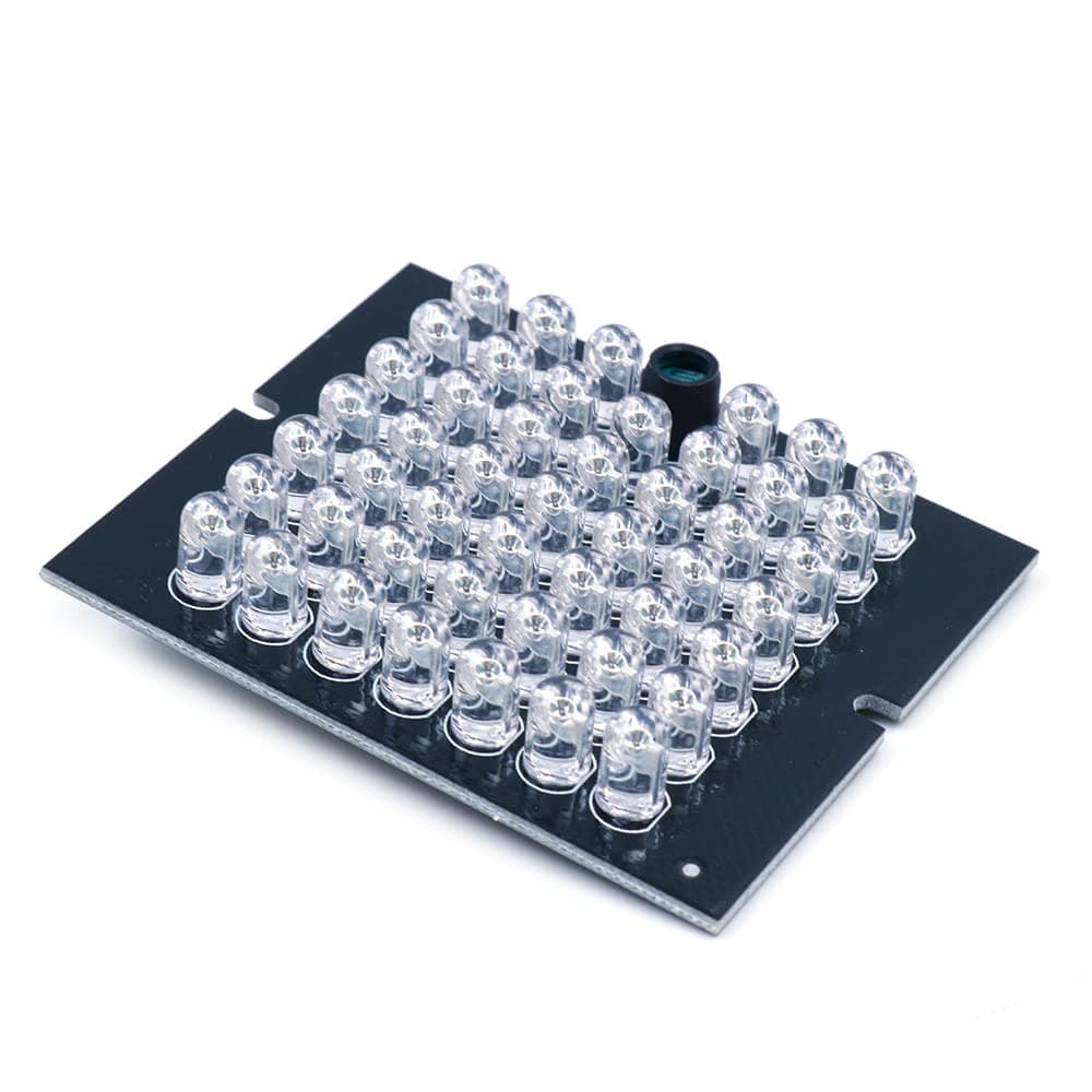 940nm infrared 48 LED Array board IR Illuminator with IR Range up to 30m For all kinds of Camera Modules, Power DC 12V