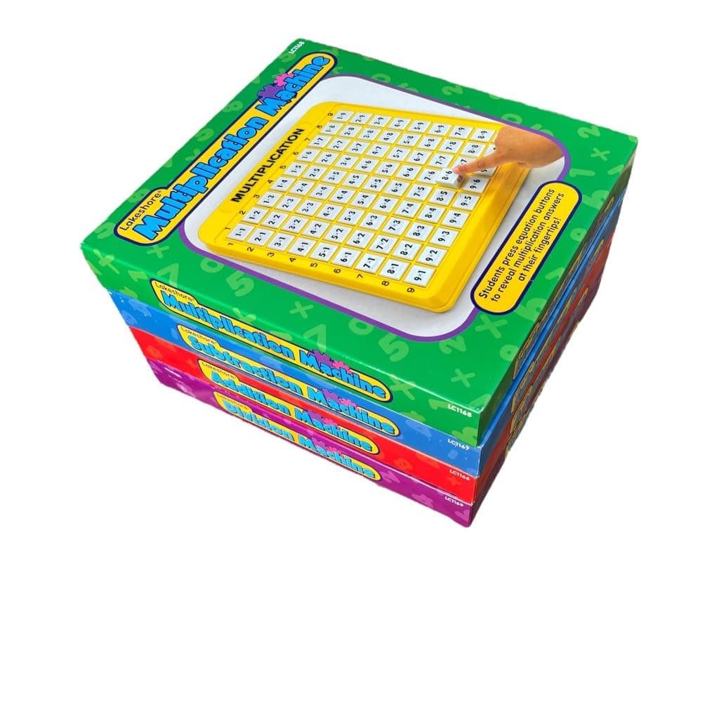 Self-Teaching Math Machines - Set of 4