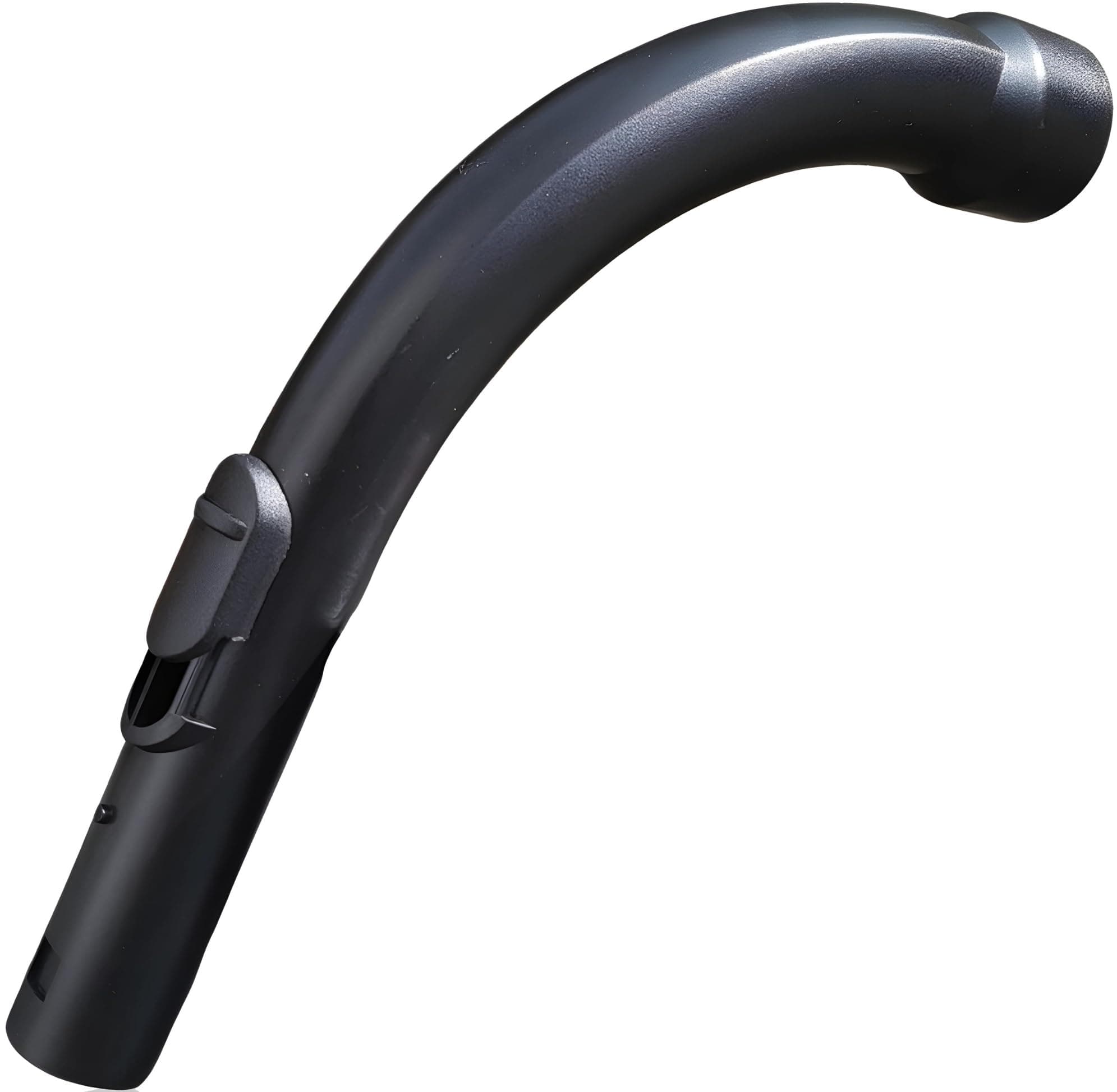 Compatible/Replacement Miele Plastic Curved Bent end Hose Pipe Tube Wand Handle for Classic C1, Complete C1, C2, C3 and All Miele S Series Vacuum Cleaner Hoover
