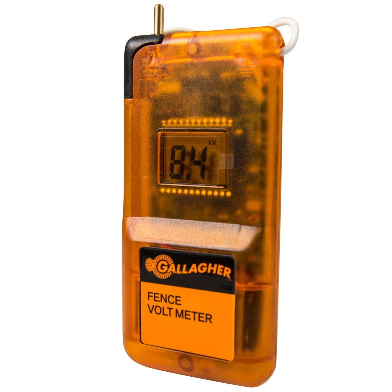 Gallagher Digital Volt Meter | Electric Fence Voltage Reader to Test, Trace & Diagnose Shorts and Faults |Auto Turn-On Indication | Easy Installation | Tough and Water Resistant