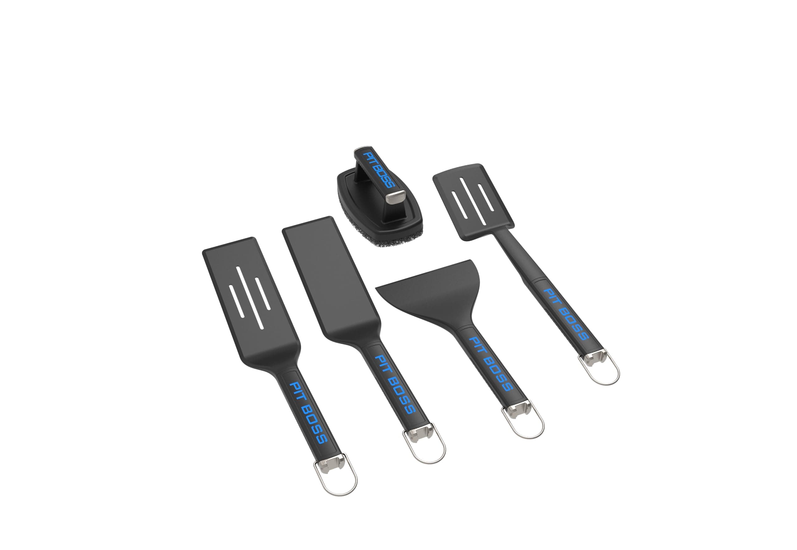 Pit Boss Ultimate Griddle Tool Kit 5-Piece, Black
