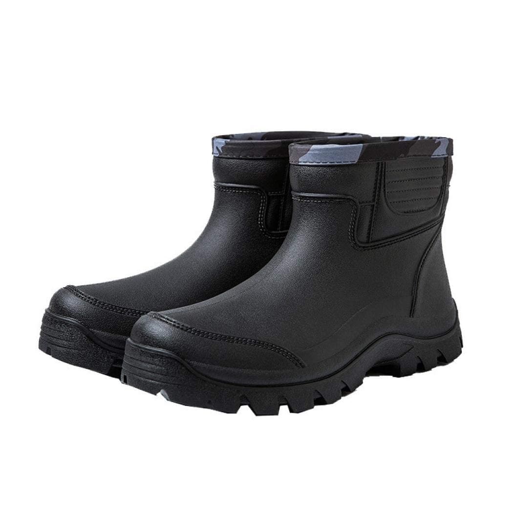 Men's Waterproof Ankle Rain Boots