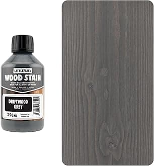 water-based wood paint - Pastel range 250ml Driftwood Grey