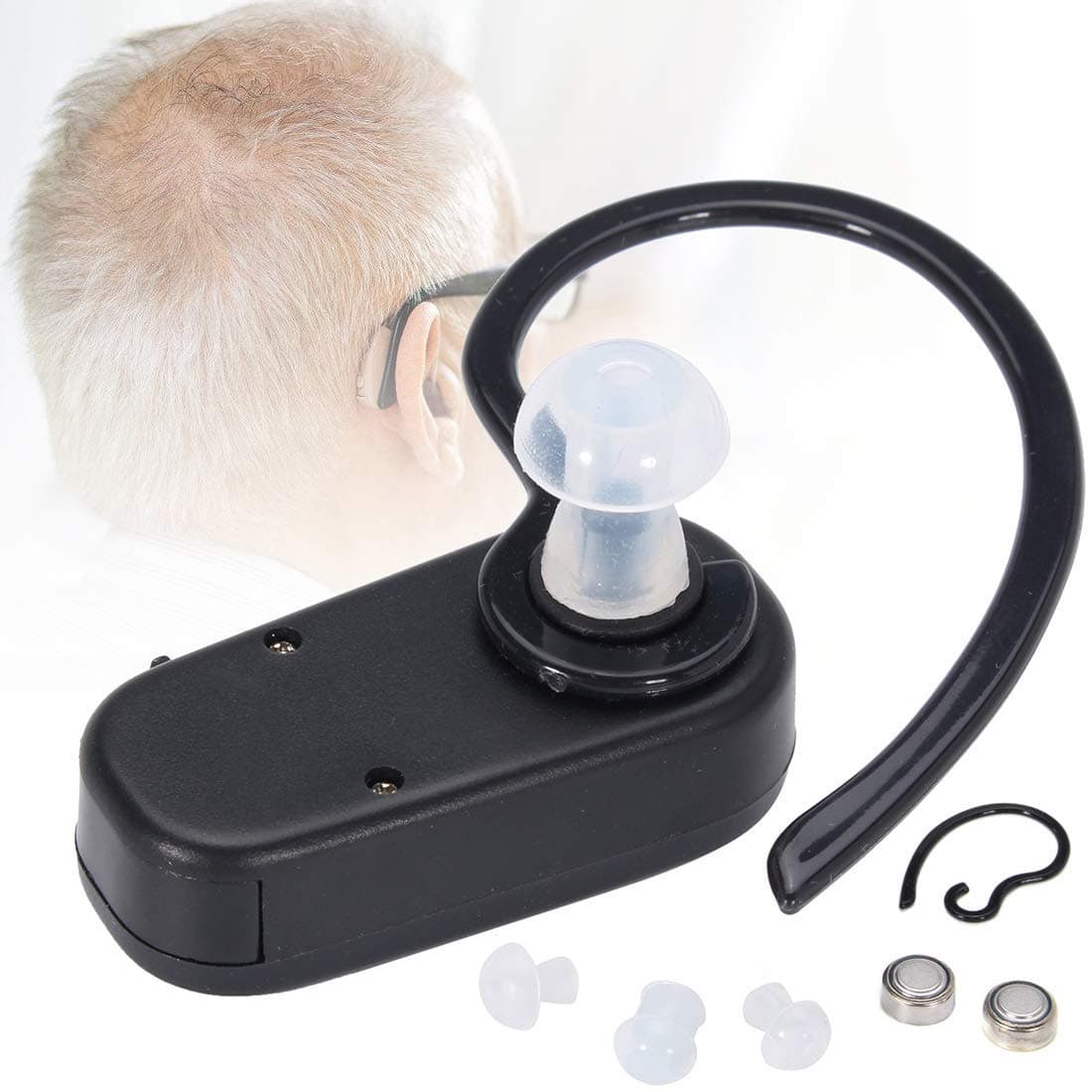 - AXON HEARING AID V-183 Digital Hearing Machine, Black