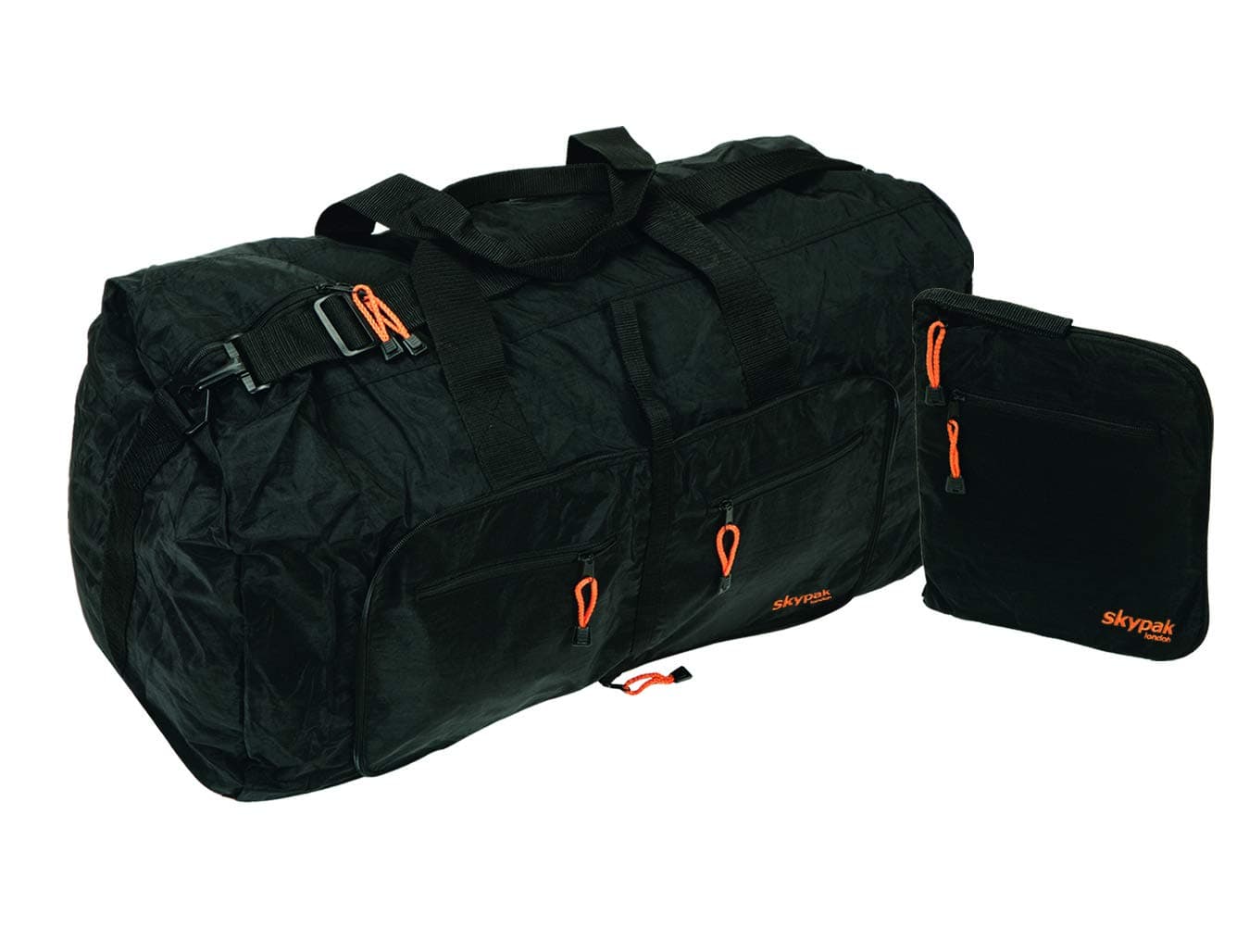90L Folding Travel Bag - Black