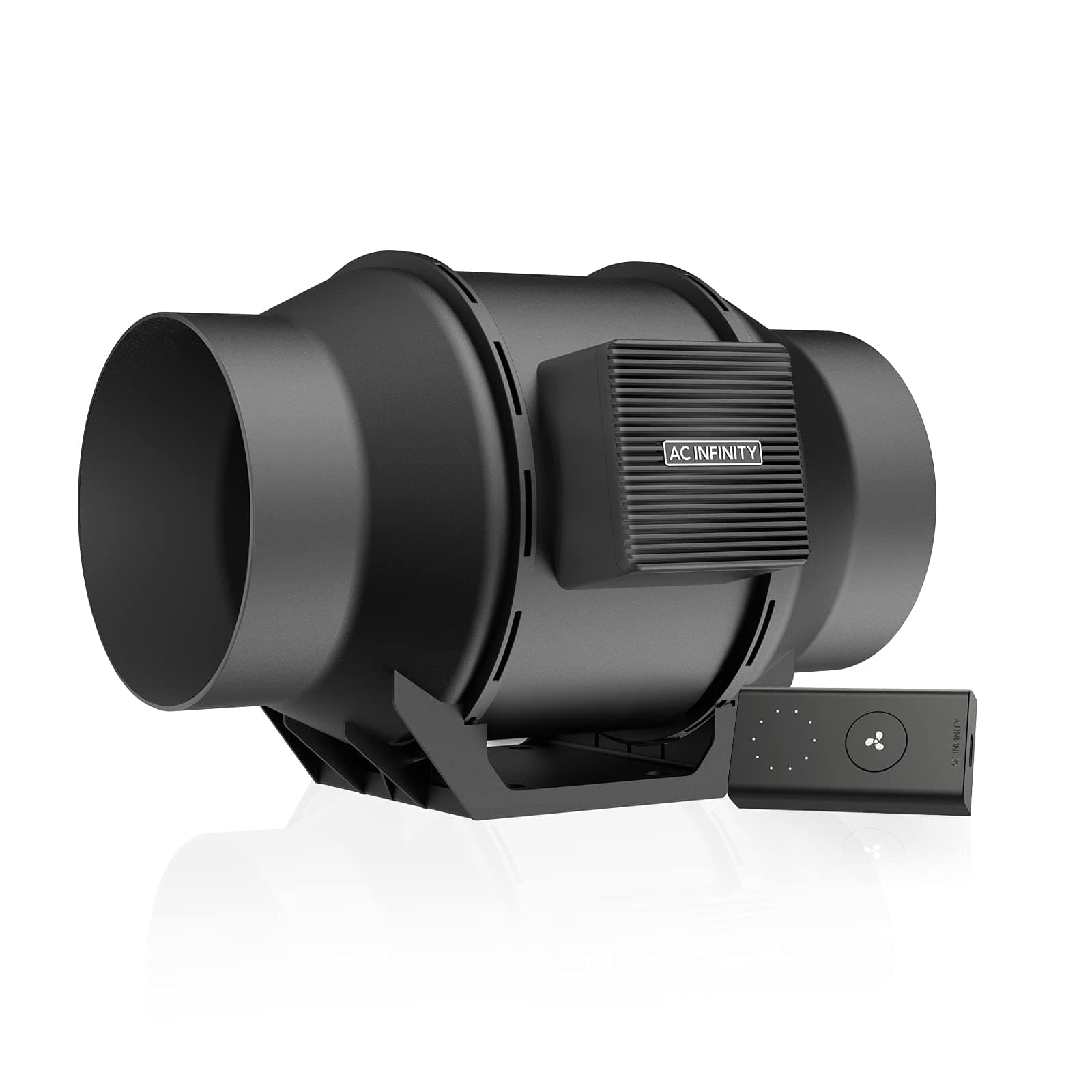 AC Infinity CLOUDLINE LITE A6, Quiet 6” Inline Duct Fan with Speed Controller, EC Motor - Ventilation Exhaust Fan for Heating Cooling Booster, Grow Tents, Hydroponics