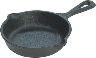 Logic Miniature Cast Iron Skillet - 3.5-Inch, Black