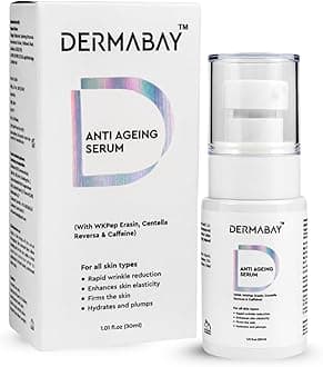 Dermabay Anti Ageing Serum Luxuriate in the transformative embrace of our potent elixir, delivering timeless radiance for all skin types, unveiling a renewed and ageless complexion.